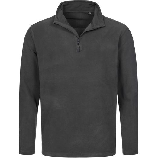 Stedman Active Outdoor Half Zip Fleece Mens - Grey Steel
