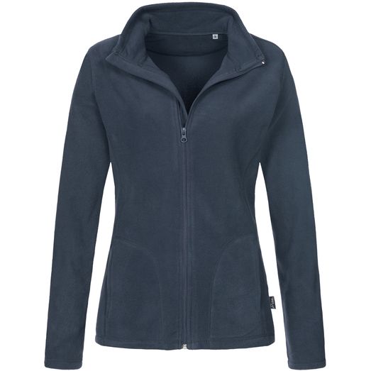 Stedman Active Outdoor Ladies Active Outdoor F/Z Fleece - Blue Midnight