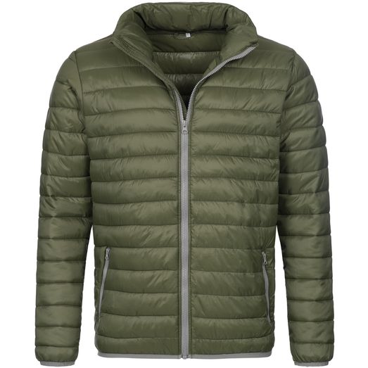 Stedman Active Outdoor Padded Jacket Mens - Military Green