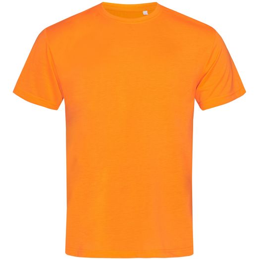 Stedman Active Sports Cotton Touch T-Shirt Mens - Cyber Orange