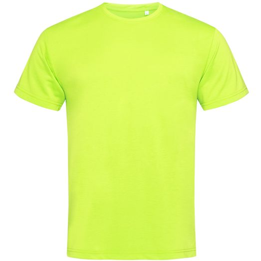 Stedman Active Sports Cotton Touch T-Shirt Mens - Cyber Yellow