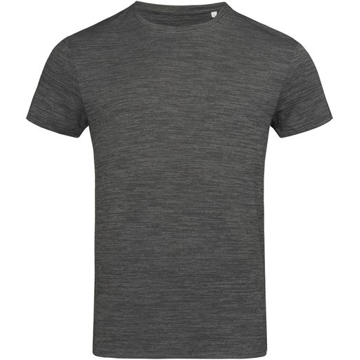 Stedman Active Sports Intense Tech T-Shirt - Anthra Heather