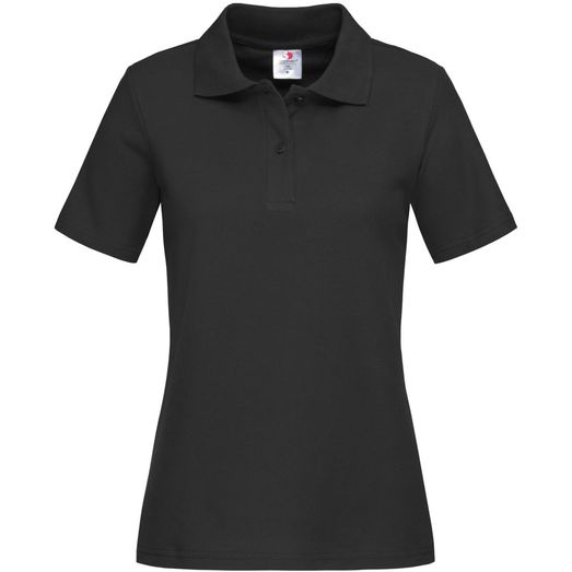 Stedman Classic Cotton Polo Ladies 170gm - Black Opal