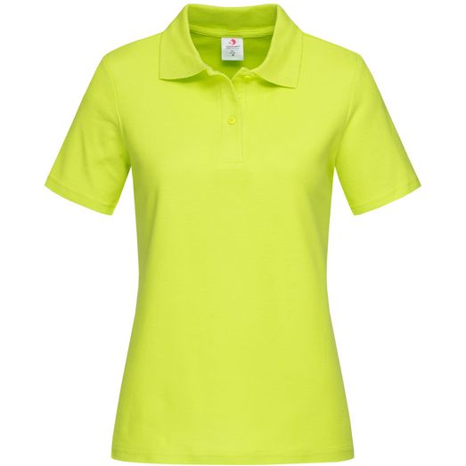 Stedman Classic Cotton Polo Ladies 170gm - Bright Lime
