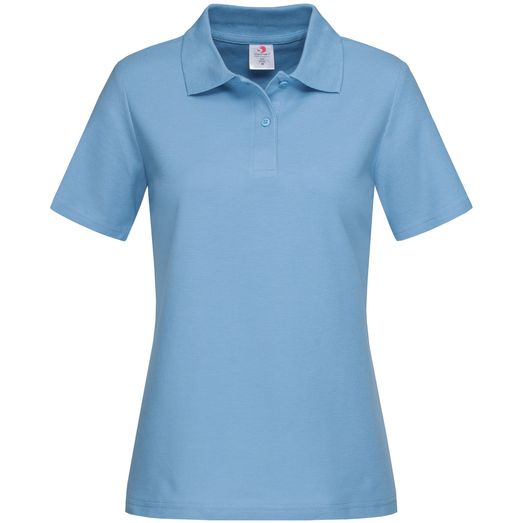 Stedman Classic Cotton Polo Ladies 170gm - Light Blue