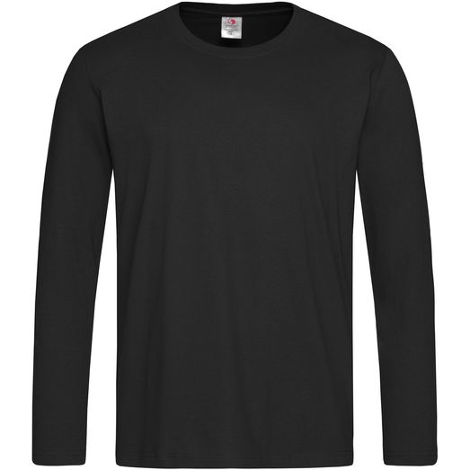 Stedman Classic Long Sleeve T-Shirt - Black Opal