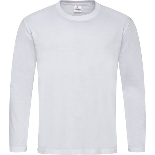 Stedman Classic Long Sleeve T-Shirt - White
