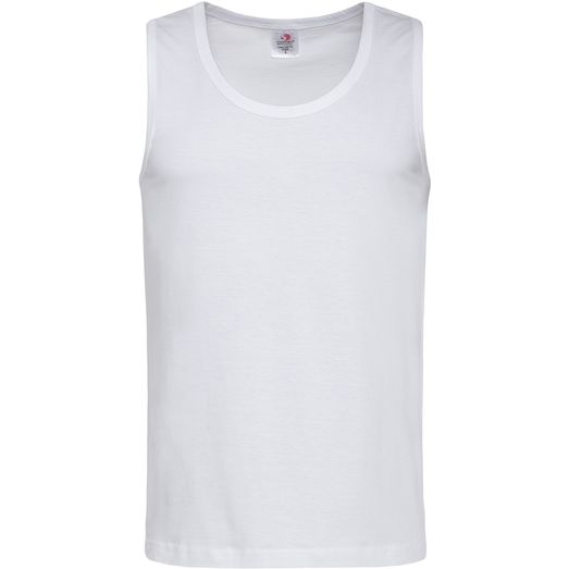 Stedman Classic Mens Tank Top - White