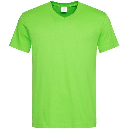 Stedman Classic V Neck T-Shirt 155gm - Kiwi