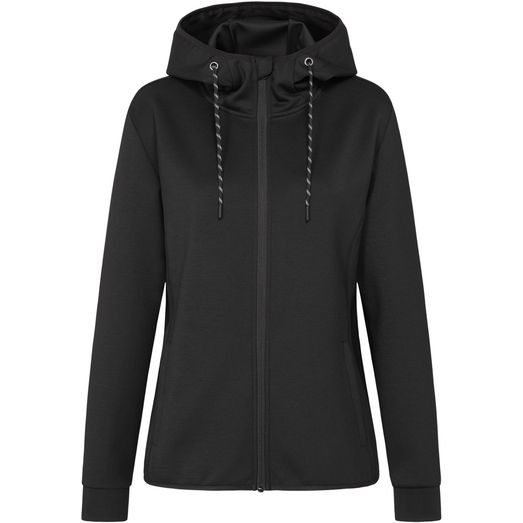 Stedman Recycled Hooded Scuba Jacket Ladies - Black Opal