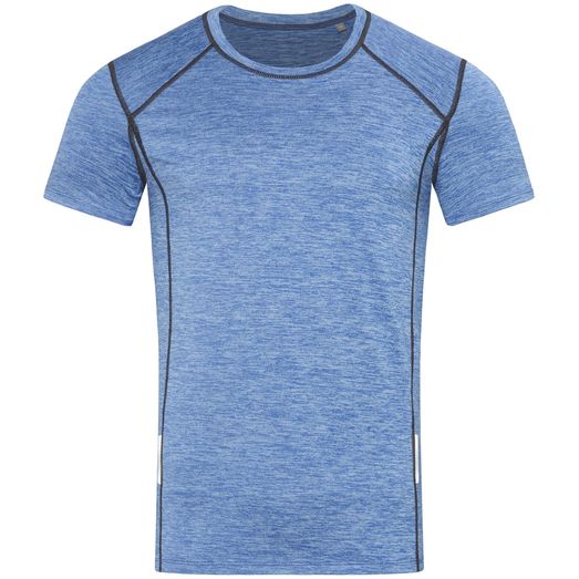 Stedman Recycled Sports T-Shirt Reflect Mens - Blue Heather