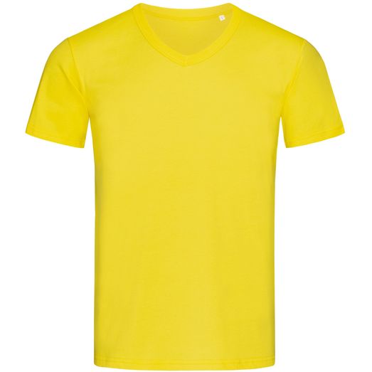 Stedman Stars Ben V Neck T-Shirt - Daisy Yellow