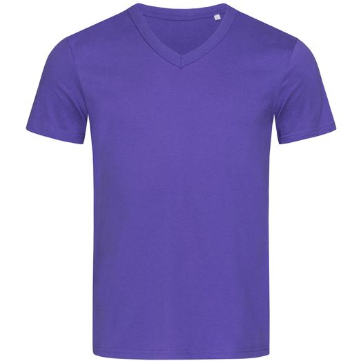 Stedman Stars Ben V Neck T-Shirt - Deep Lilac