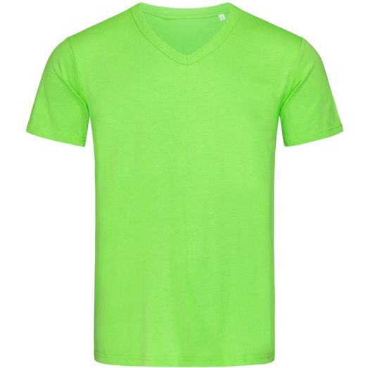 Stedman Stars Ben V Neck T-Shirt - Green Flash