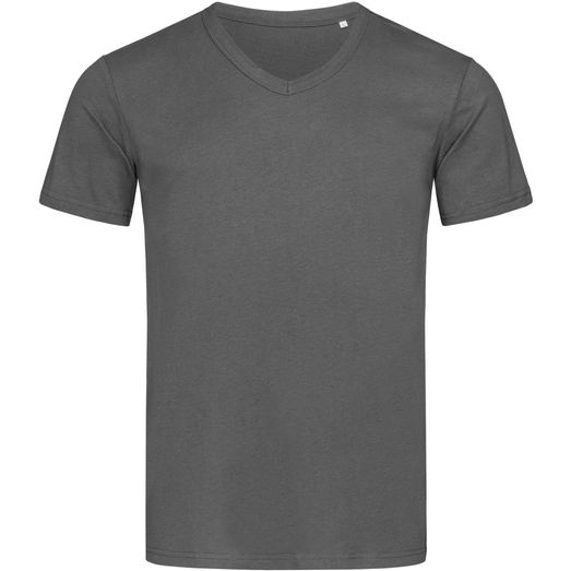 Stedman Stars Ben V Neck T-Shirt - Slate Grey
