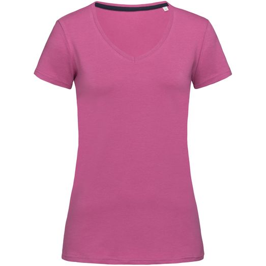 Stedman Stars Claire V Neck Ladies T-Shirt - Cupcake Pink