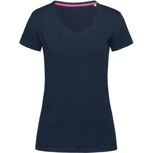 Stedman Stars Claire V Neck Ladies T-Shirt - Marina BLue