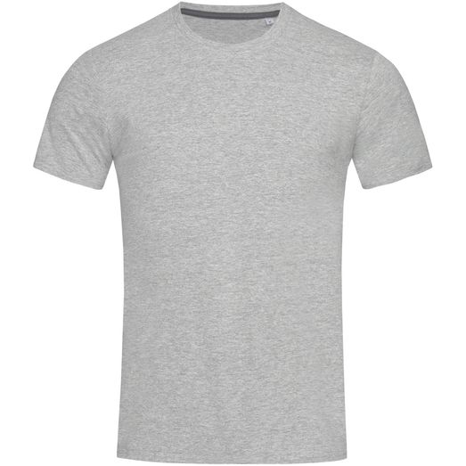 Stedman Stars Clive Crew Neck T-Shirt - Heather Grey
