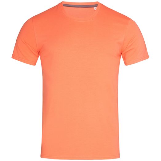 Stedman Stars Clive Crew Neck T-Shirt - Salmon
