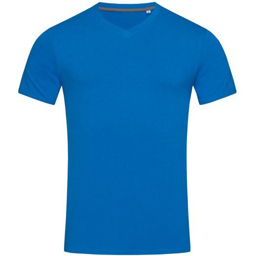 Stedman Stars Clive V Neck T-Shirt - King Blue