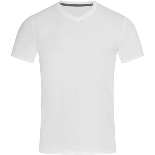 Stedman Stars Clive V Neck T-Shirt - White