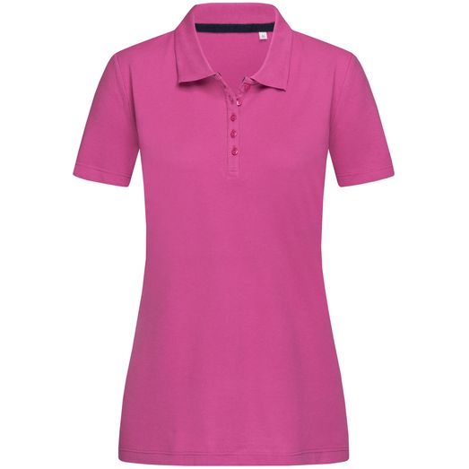 Stedman Stars Hanna Cotton Ladies Polo - Cupcake Pink