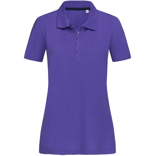Stedman Stars Hanna Cotton Ladies Polo - Deep Lilac