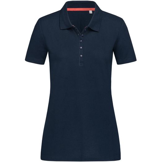 Stedman Stars Hanna Cotton Ladies Polo - Marina BLue