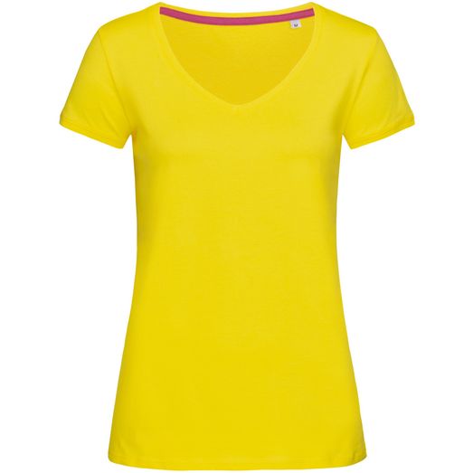Stedman Stars Megan V Neck Ladies T-Shirt - Daisy Yellow