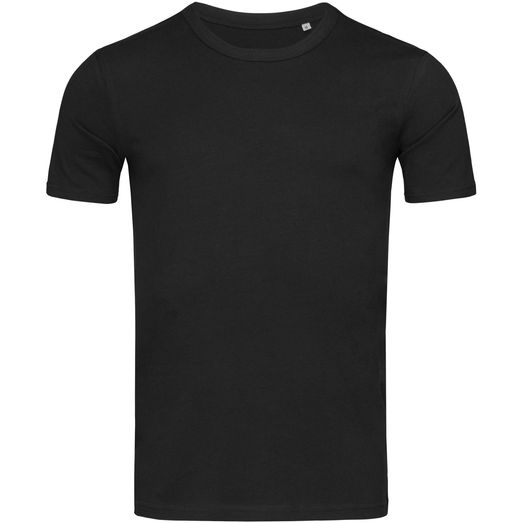 Stedman Stars Morgan Crew Neck T-Shirt - Black Opal
