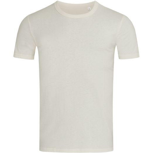 Stedman Stars Morgan Crew Neck T-Shirt - Cream White