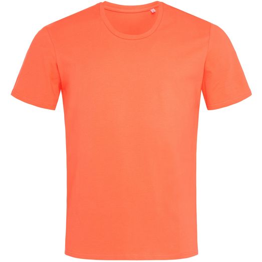 Stedman Stars Relax Crew Neck T-Shirt Mens - Salmon