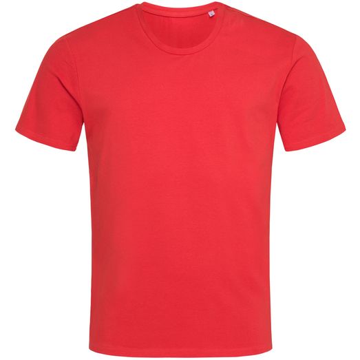 Stedman Stars Relax Crew Neck T-Shirt Mens - Scarlet Red