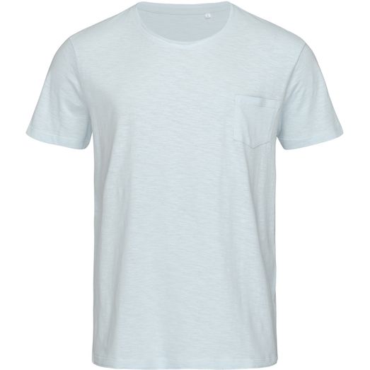 Stedman Stars Shawn Oversized Slub Crew Neck T-Shirt - Powder Blue
