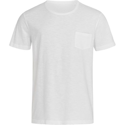 Stedman Stars Shawn Oversized Slub Crew Neck T-Shirt - White