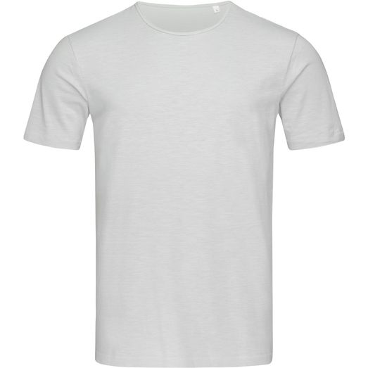 Stedman Stars Shawn Slub Crew Neck T-Shirt - Powder Grey