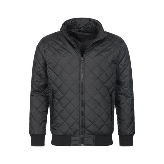 Stedman Active Outdoor Quilted Blouson Mens - Black Opal
