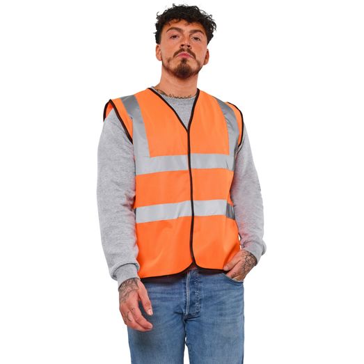 Warrior Hi Vis Waistcoat - Orange