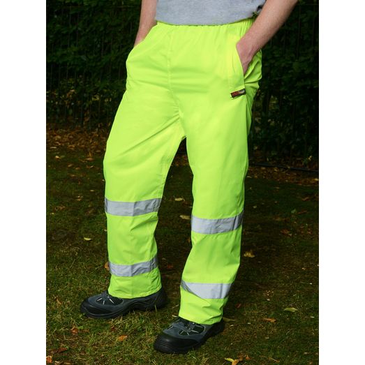 Warrior Seattle Hi Viz Trousers - Saturn Yellow