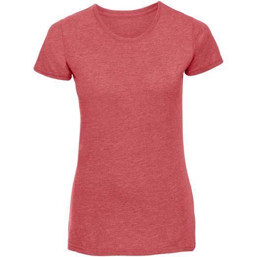 Russell HD T-Shirt Ladies - Red Marl
