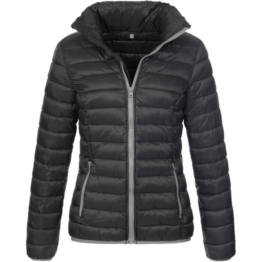 Stedman Active Outdoor Padded Jacket Ladies - Black Opal
