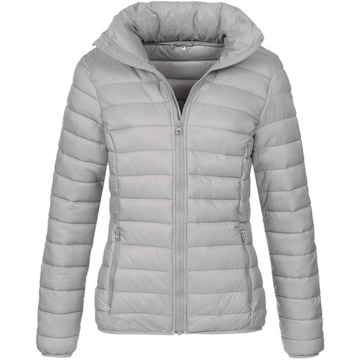 Stedman Active Outdoor Padded Jacket Ladies - Light Grey