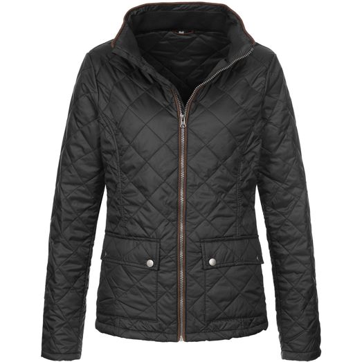 Stedman Active Outdoor Quilted Jacket Ladies - Black Opal
