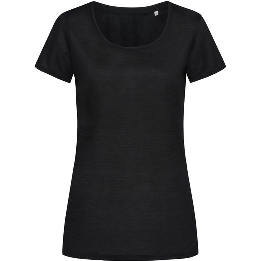 Stedman Active Sports Cotton Touch T-Shirt Ladies - Black Opal