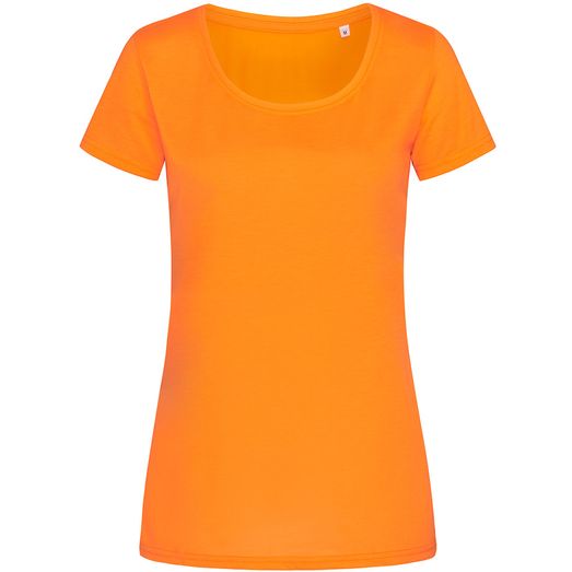Stedman Active Sports Cotton Touch T-Shirt Ladies - Cyber Orange