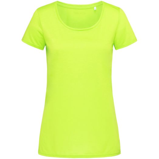 Stedman Active Sports Cotton Touch T-Shirt Ladies - Cyber Yellow