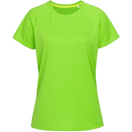 Stedman Active Sports Raglan Mesh Ladies T-Shirt - Kiwi