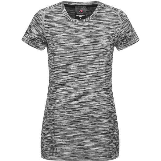 Stedman Active Sports Seamless Ladies Raglan T-Shirt - Black Opal Melange