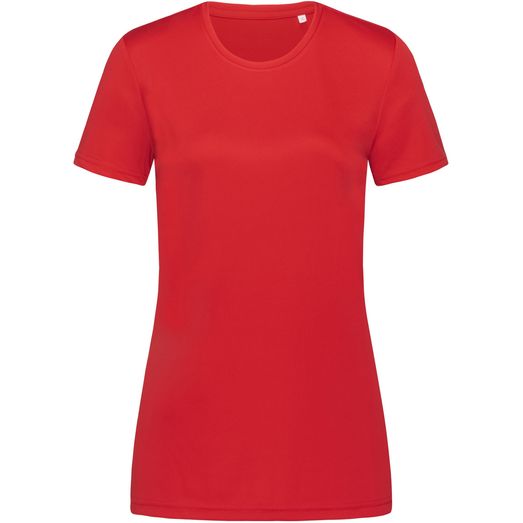 Stedman Active Sports T-Shirt Ladies - Crimson Red