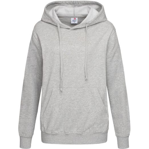 Stedman Classic Hooded Sweat Ladies - Heather Grey